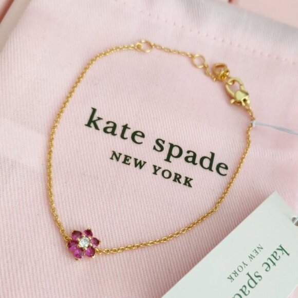 Kate Spade Myosotis Flower Bracelet - Picture 1 of 2